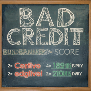  Bad Credit Score